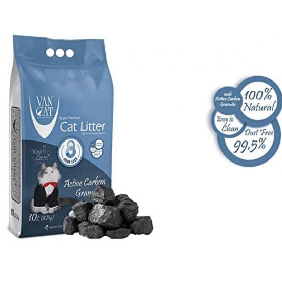 Van Cat Carbon Aktivētas ogles granulas 10l