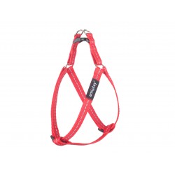 Regulējama Krūšu siksna suņiem Red Reflective size L