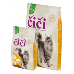 Čiči Cat с курицей 10кг Комплексный корм для взрослых и кастрированных кошек