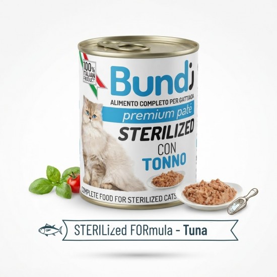 Bundy Cat ar Laša gaļu un garnelem 400gr
