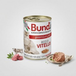 Bundy Cat ar Tēļa gaļu 400gr